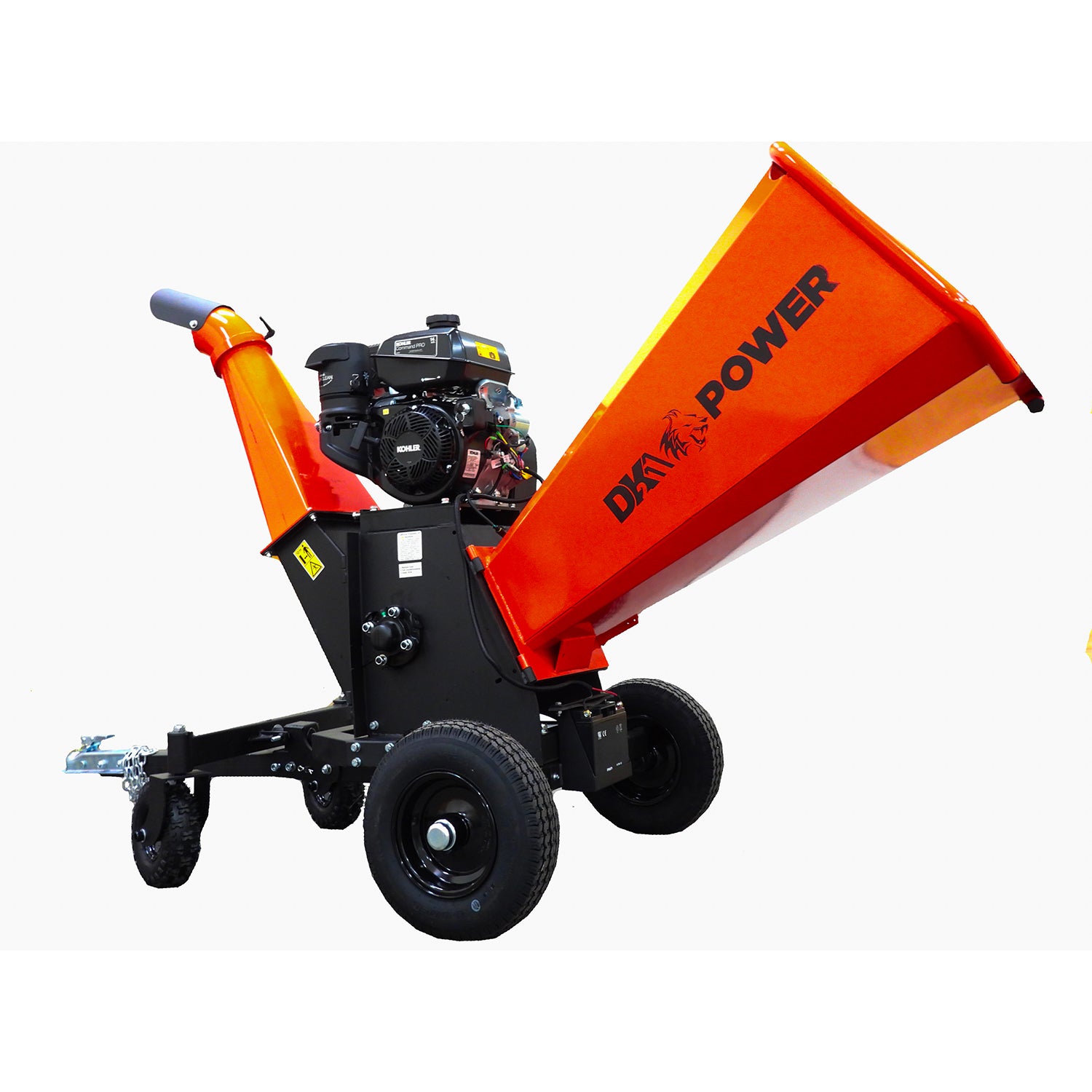 Detail K2 6 Inch 14 HP Cyclonic Chipper Shredder with Electric