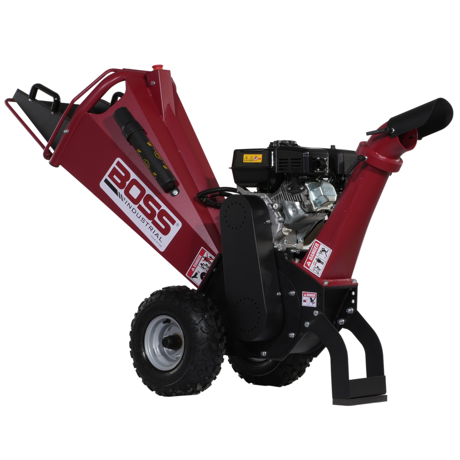 Boss Industrial 4" 7hp Chipper Shredder - CGR40 - Wood Splitter Outlet