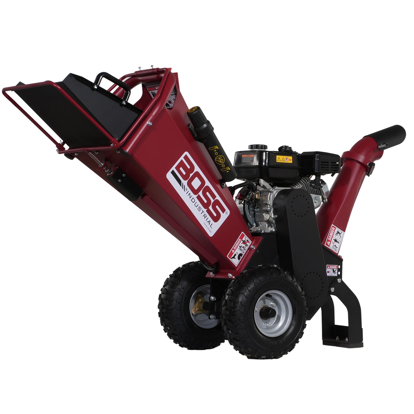 Boss Industrial 4" 7hp Chipper Shredder - CGR40 - Wood Splitter Outlet
