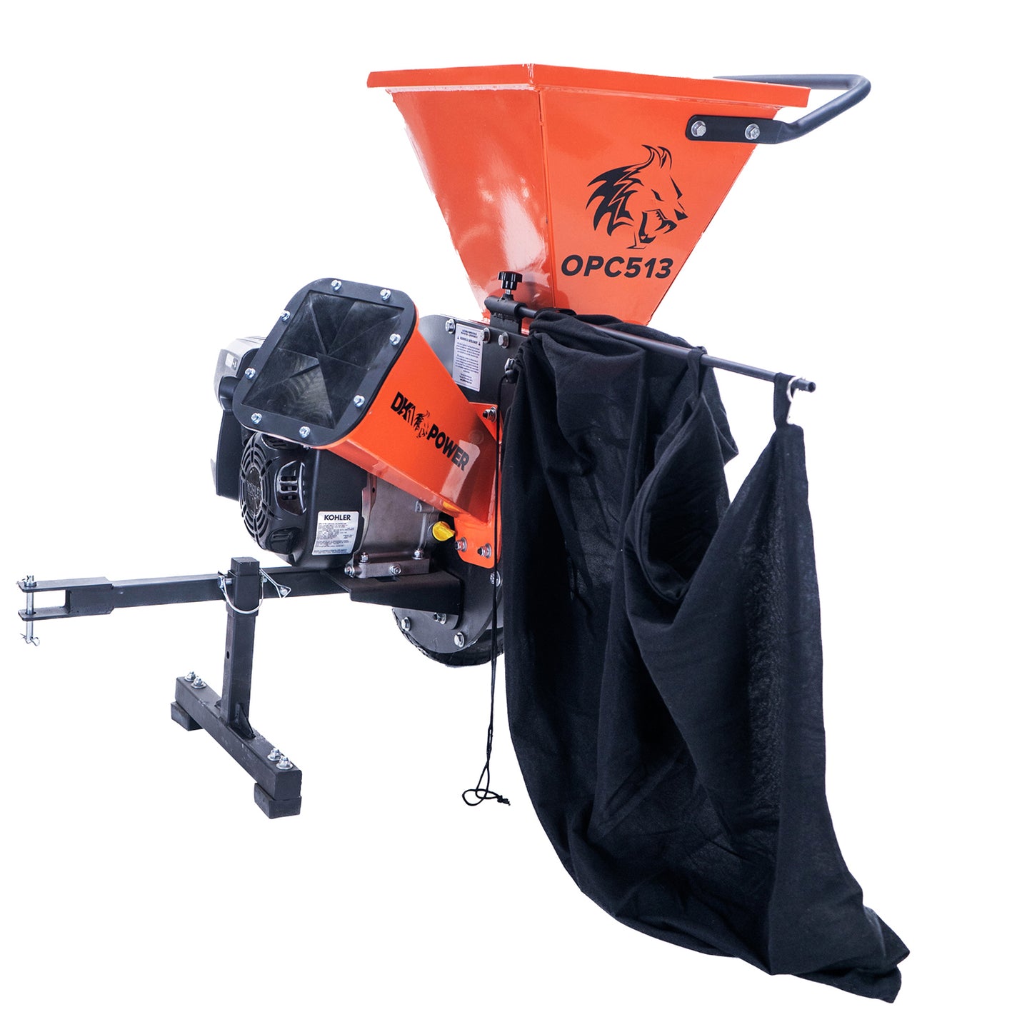 Detail K2 3 Inch 6.5 HP Disk Chipper/Shredder - OPC513 - Wood Splitter Outlet