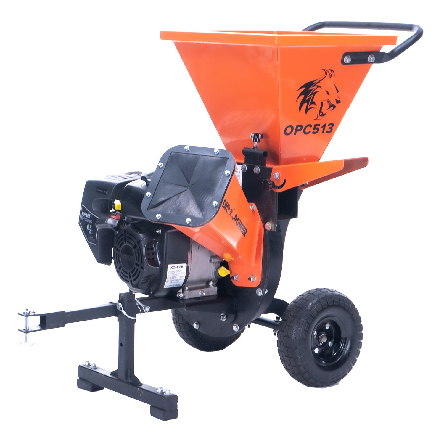 Detail K2 3 Inch 6.5 HP Disk Chipper/Shredder - OPC513 - Wood Splitter Outlet