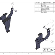 Detail K2 Snow Plow Custom Mount Kit