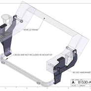 Detail K2 Snow Plow Custom Mount Kit