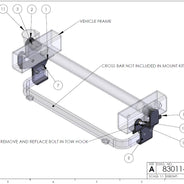 Detail K2 Snow Plow Custom Mount Kit