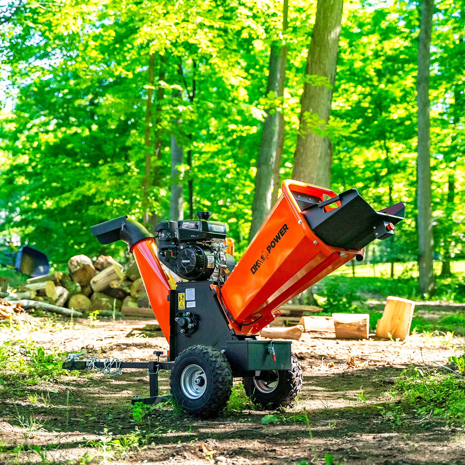Detail K2 4 Inch Kinetic Drum Chipper - OPC524 – Wood Splitter Outlet