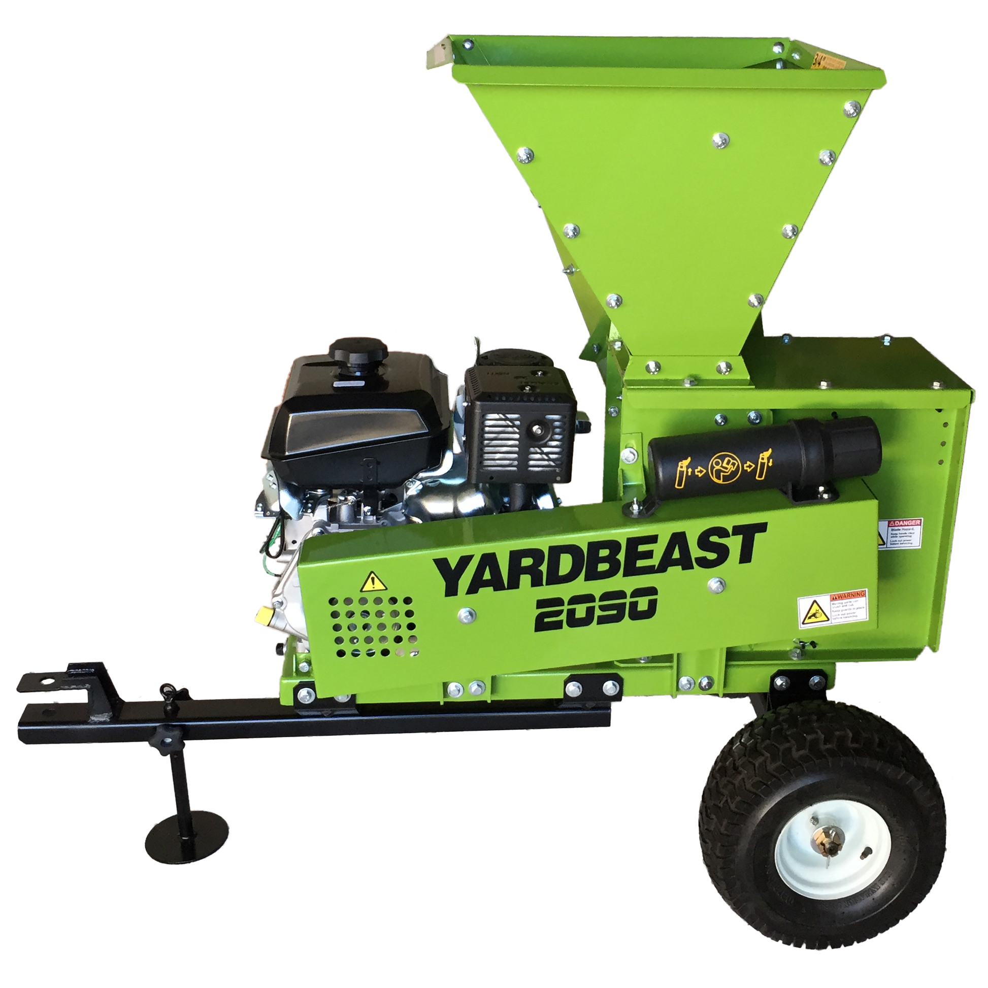 YARDBEAST 3.5” Wood Chipper & Shredder - 2090-Chipper-Wood Splitter Outlet