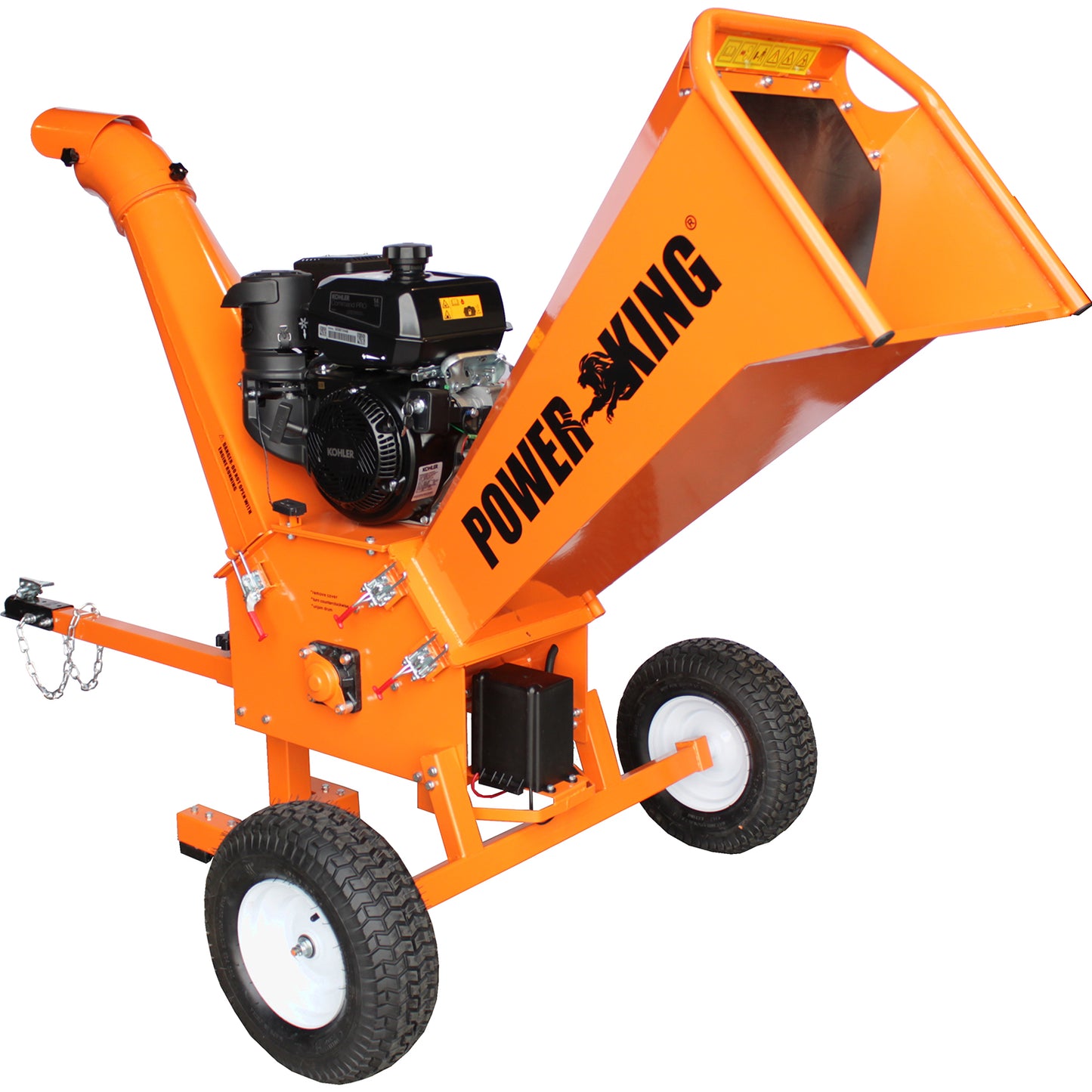 PowerKing 5 Inch 14 HP Chipper Shredder - PK0915-EH -Wood Splitter Outlet