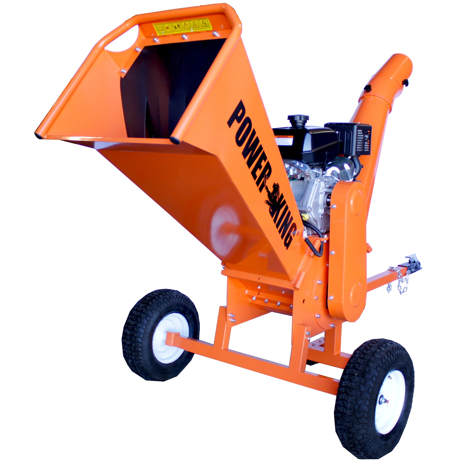 PowerKing 4 Inch 9.5 HP Chipper Shredder - PK0903-Wood Splitter Outlet