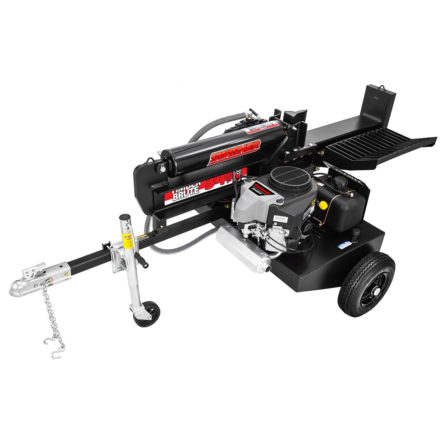 Swisher 34 Ton 14.5 HP Commercial Pro Gas Log Splitter - LSED14534 - Wood Splitter Outlet