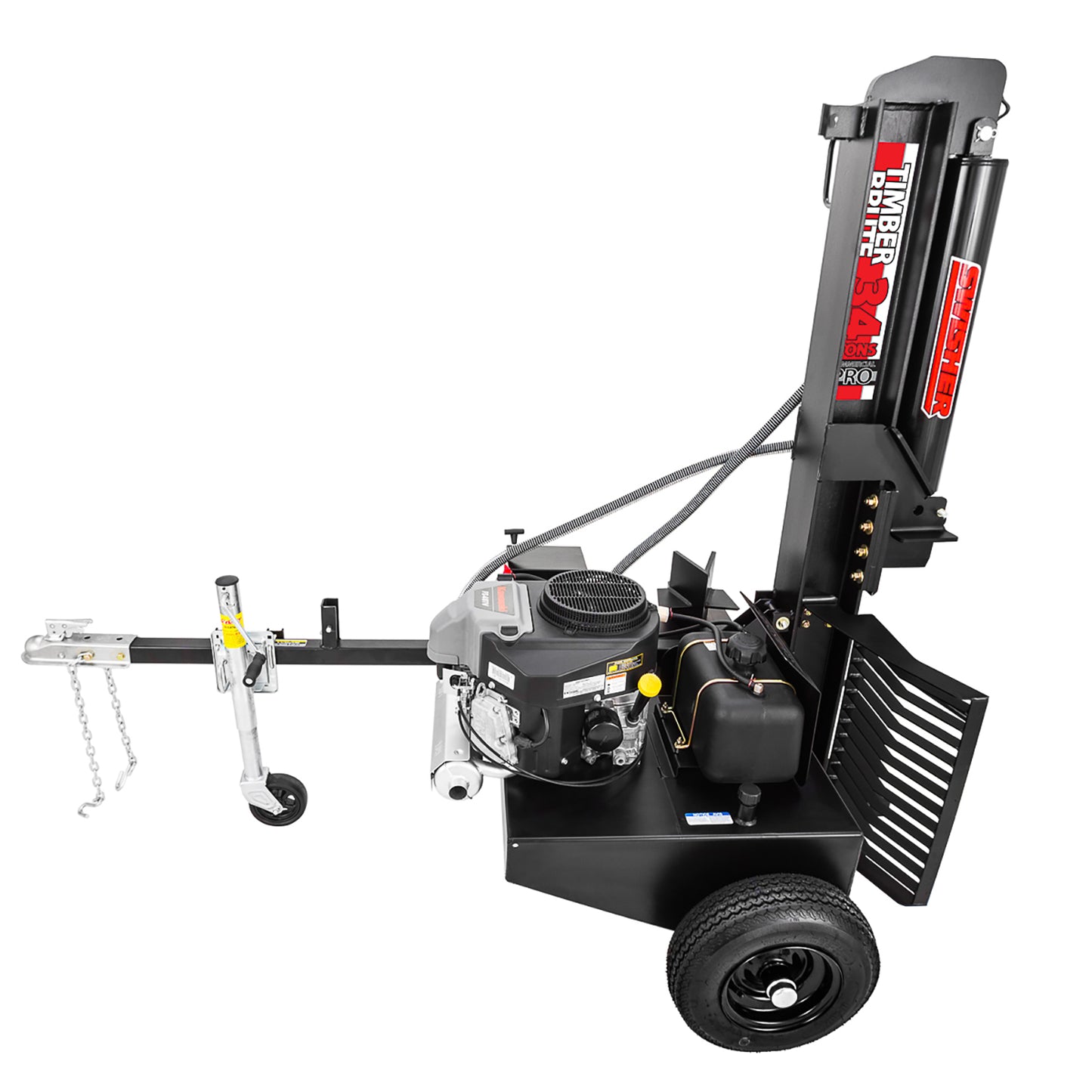 Swisher 34 Ton 14.5 HP Commercial Pro Gas Log Splitter - LSED14534 - Wood Splitter Outlet