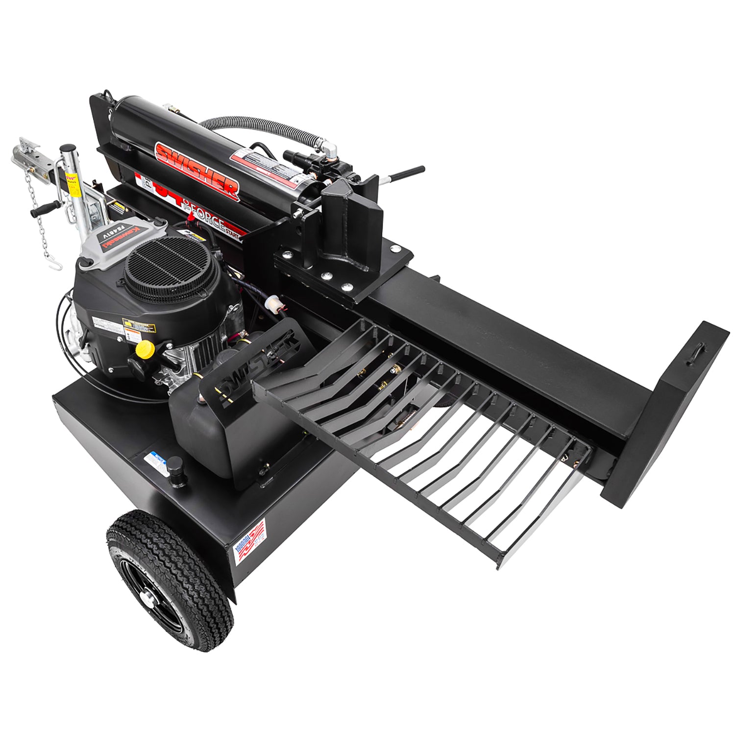 Swisher 34 Ton 14.5 HP Commercial Pro Gas Log Splitter - LSED14534 - Wood Splitter Outlet