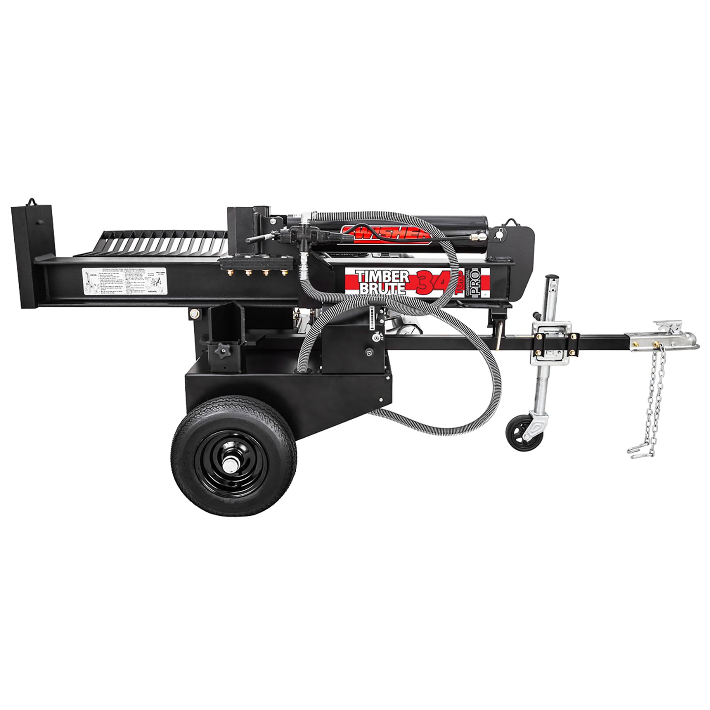 Swisher 34 Ton 14.5 HP Commercial Pro Gas Log Splitter - LSED14534 - Wood Splitter Outlet