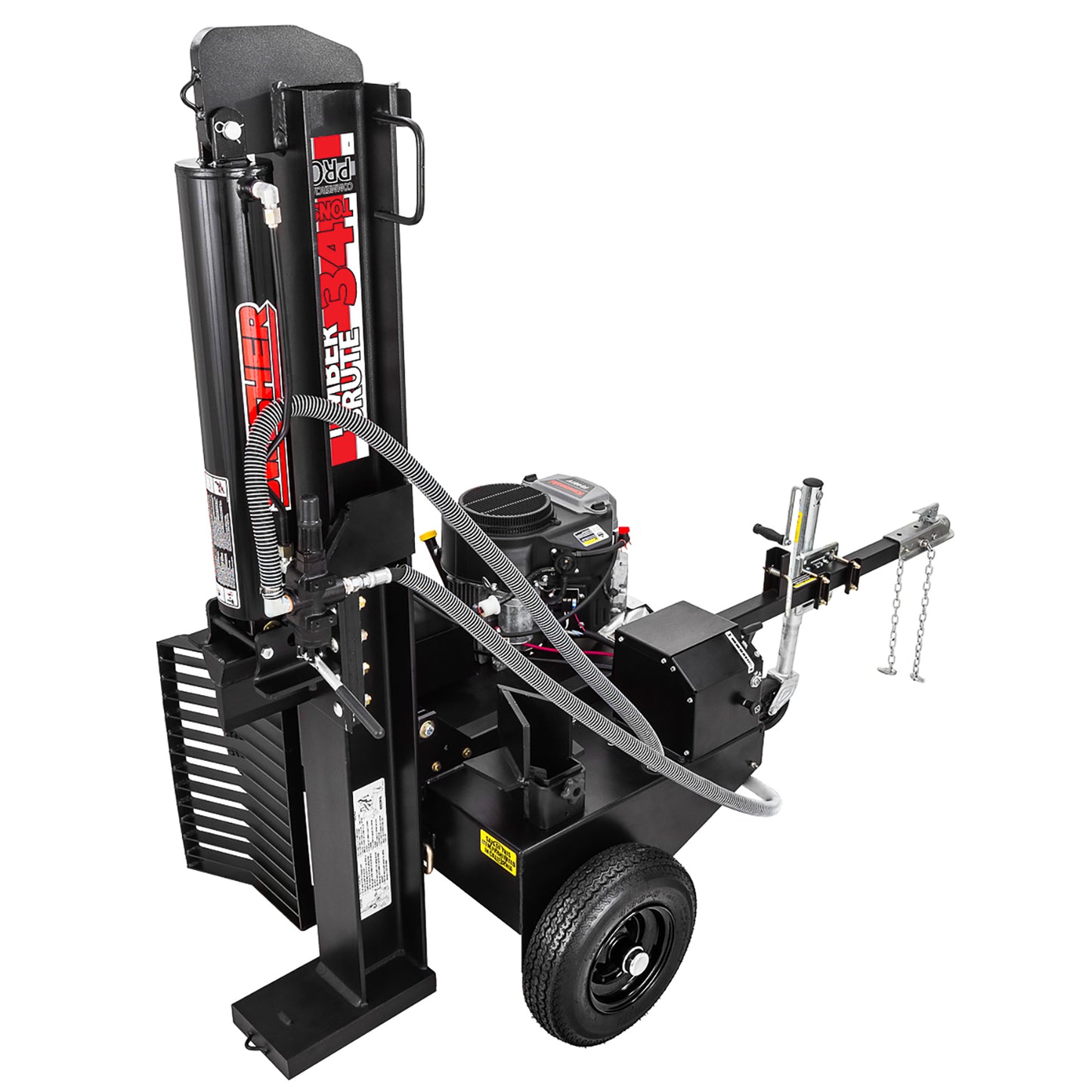 Swisher 34 Ton 14.5 HP Commercial Pro Gas Log Splitter - LSED14534 - Wood Splitter Outlet