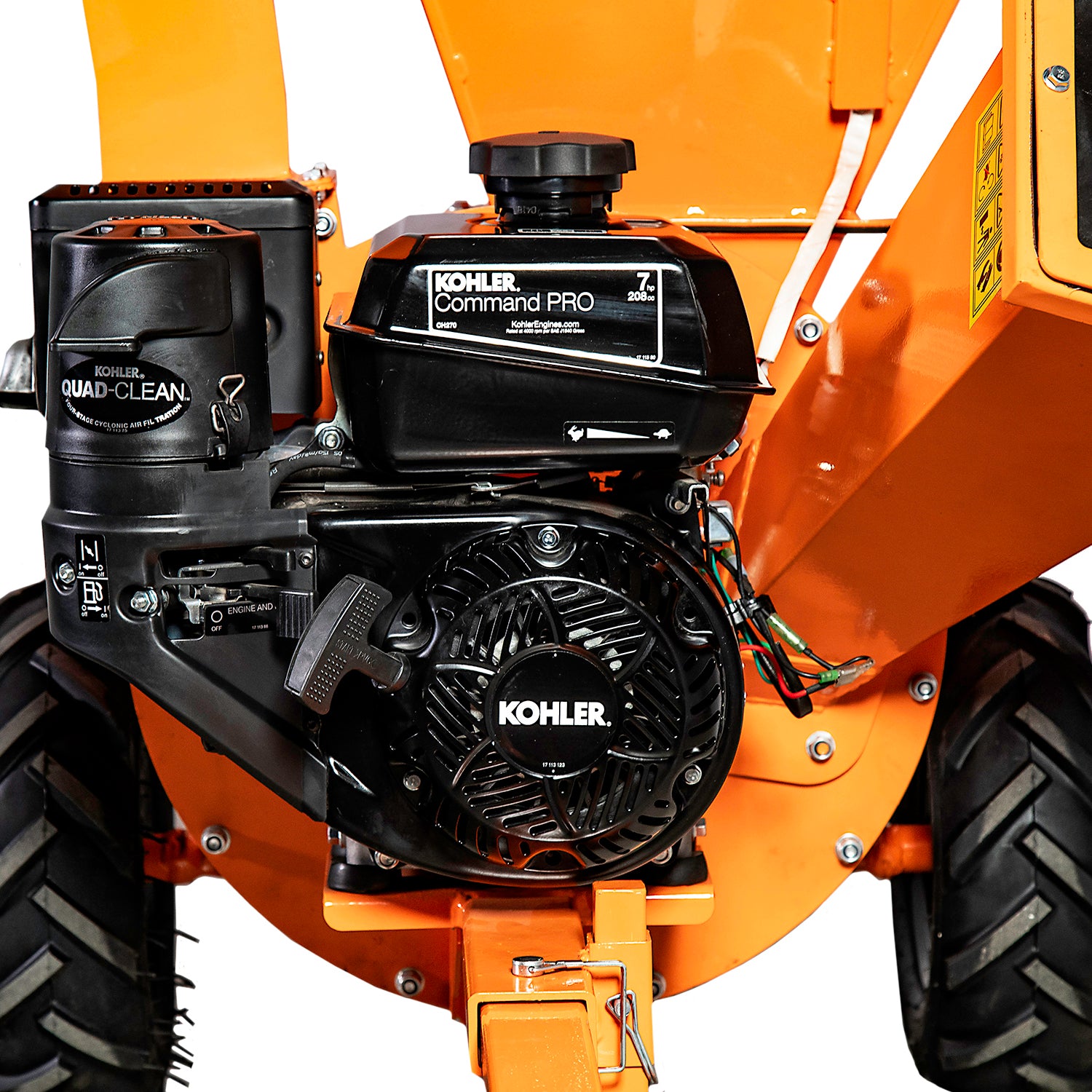 Detail K2 3 Inch 7 HP Chipper Shredder - OPC503-Wood Splitter Outlet