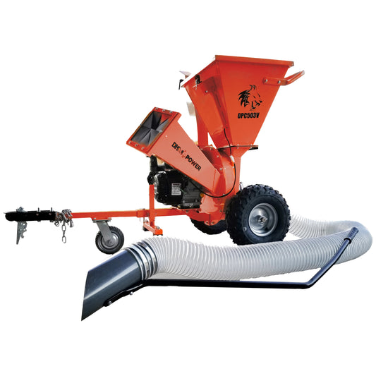 Detail K2 3 Inch 7 HP Chipper Shredder with Vacuum - OPC503V-Wood Splitter Outlet