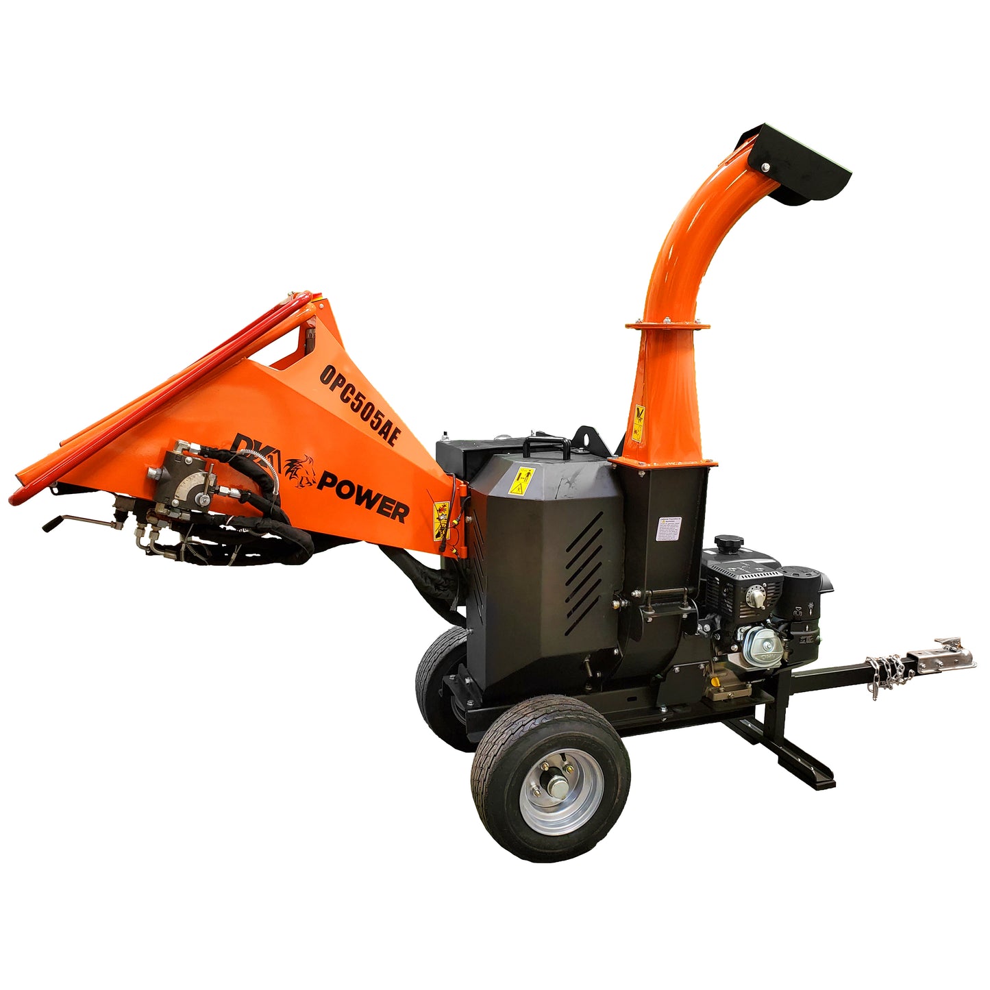 Detail K2 5 Inch 14 HP Chipper with Electric Starter - OPC505AE-Wood Splitter Outlet