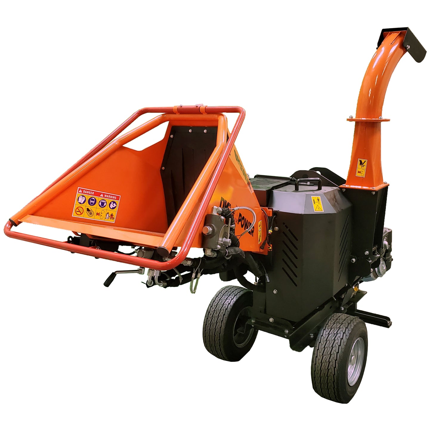 Detail K2 5 Inch 14 HP Chipper with Electric Starter - OPC505AE-Wood Splitter Outlet