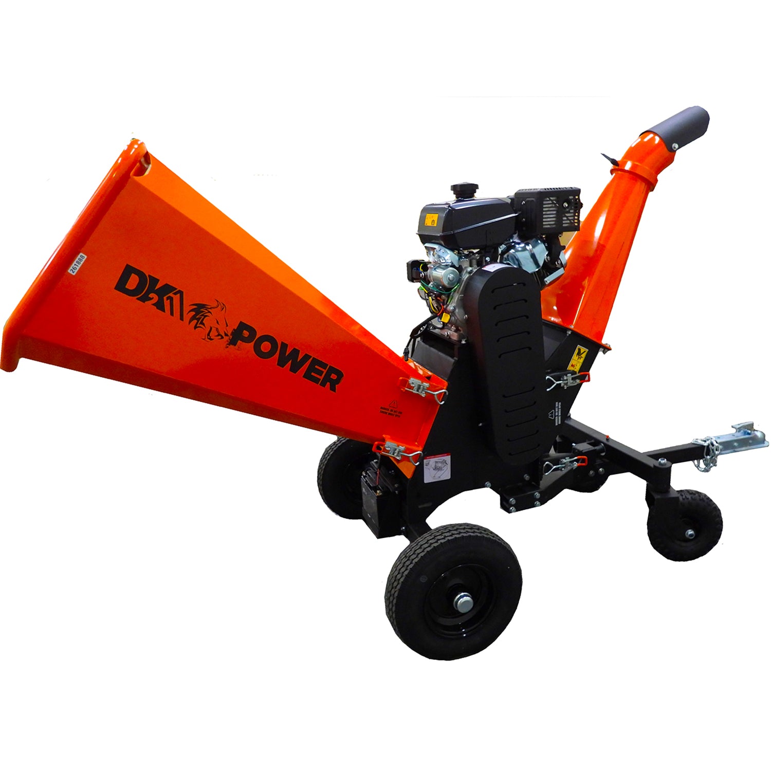 Detail K2 6 Inch 14 HP Cyclonic Chipper Shredder with Electric Starter - OPC566E-Wood Splitter Outlet