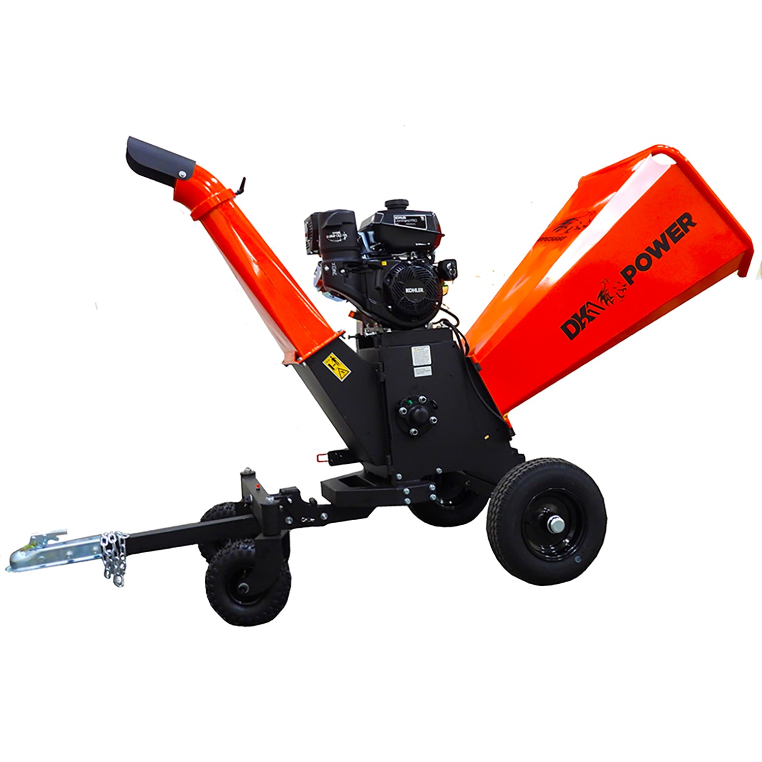 Detail K2 6 Inch 14 HP Cyclonic Chipper Shredder with Electric