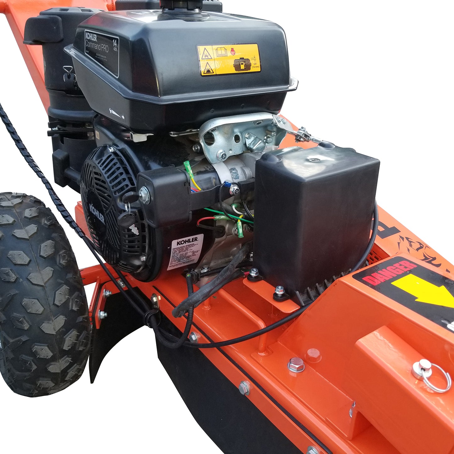 Detail K2 14 HP Commercial-Grade Stump Grinder with Electric Starter - OPG888E-Wood Splitter Outlet