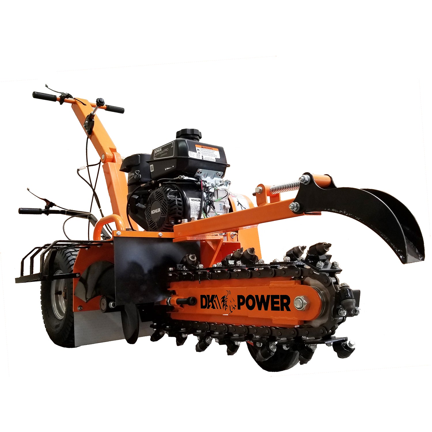 Detail K2 18 Inch 7 HP Trencher - OPT118-Wood Splitter Outlet