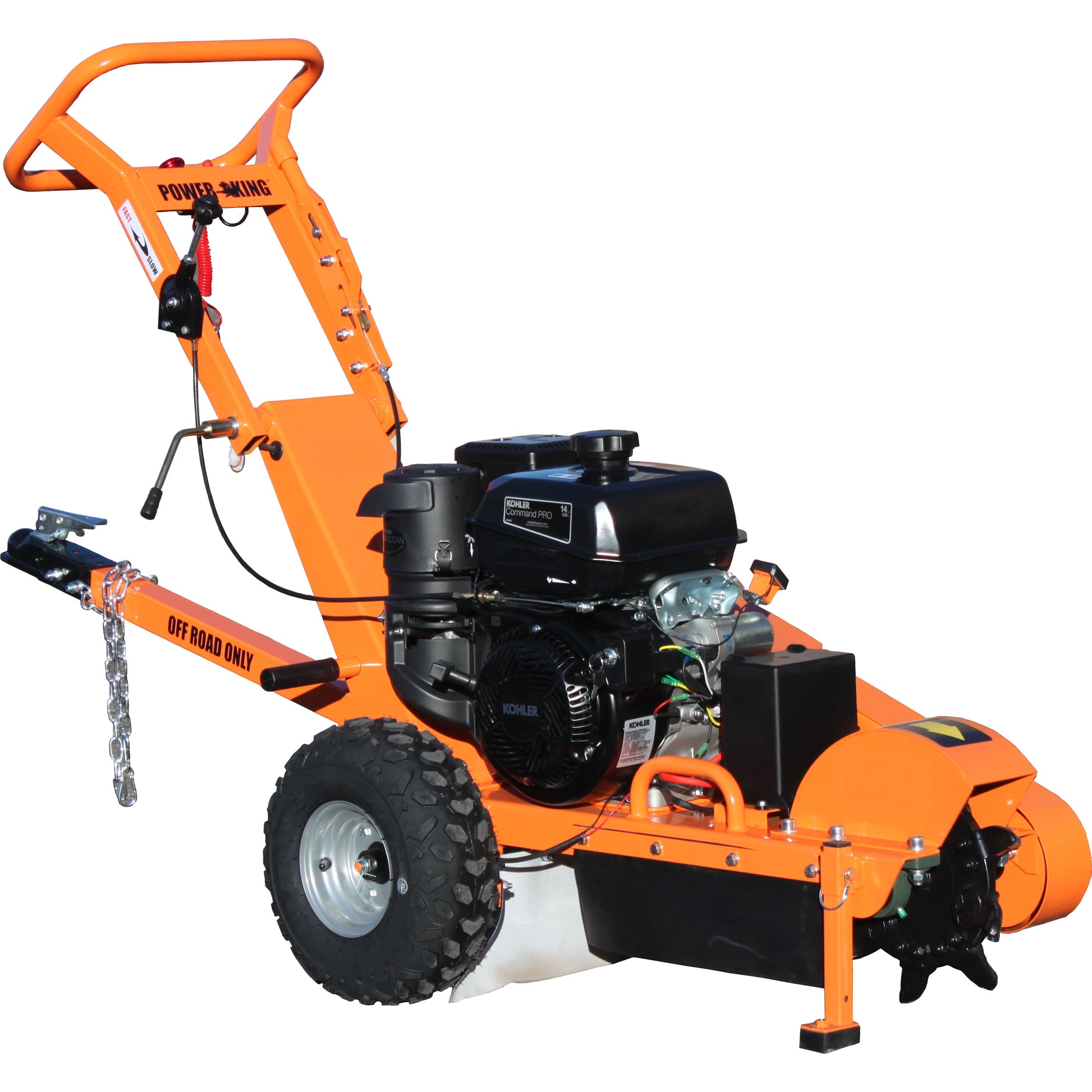 Power King Stump Grinder - PK0803 - Wood Splitter Outlet