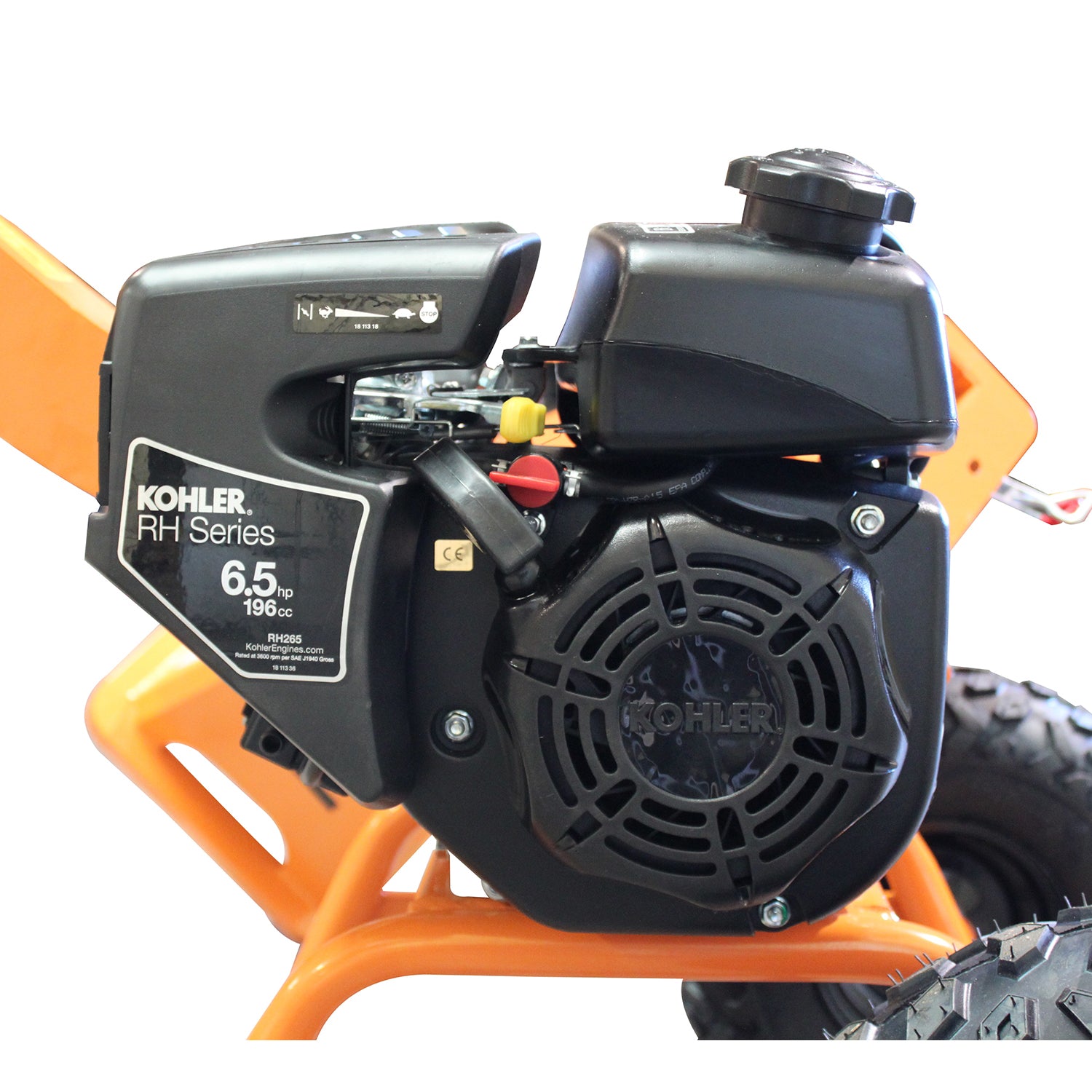 Power King 2.8 Inch 6.5HP Chipper Shredder - PK0913DD – Wood