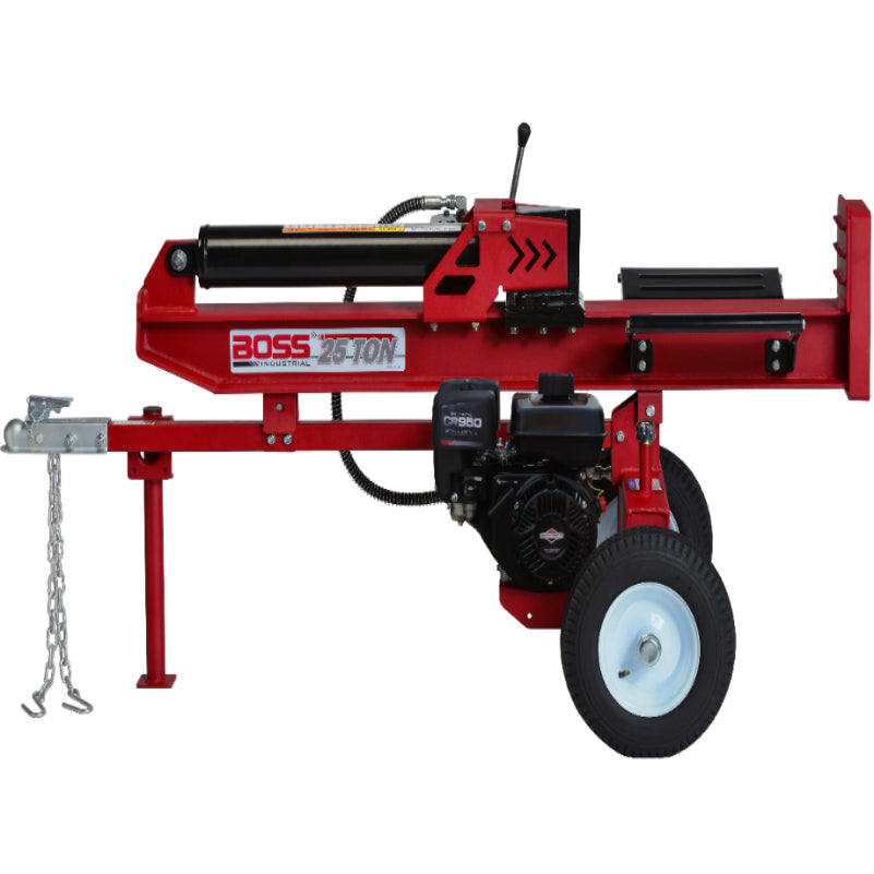 Boss Industrial 25 Ton Gas Log Splitter-WD25T-Bundle-Gas Splitter-Wood Splitter Outlet