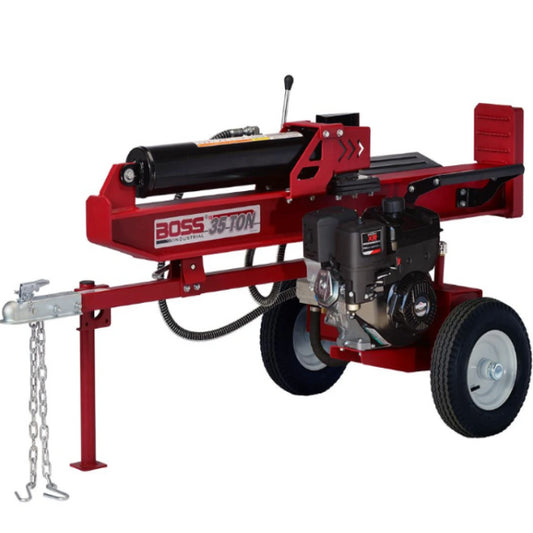 Boss Industrial 37 Ton Gas Log Splitter-WD37T-Gas Splitter-Wood Splitter Outlet